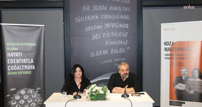 Seray Şahiner, son romanını doğduğu şehir Bursa’da anlattı Nilüfer Belediyesi’nin düzenlediği Koza Buluşmaları’nın konuğu olan ödüllü yazar Seray