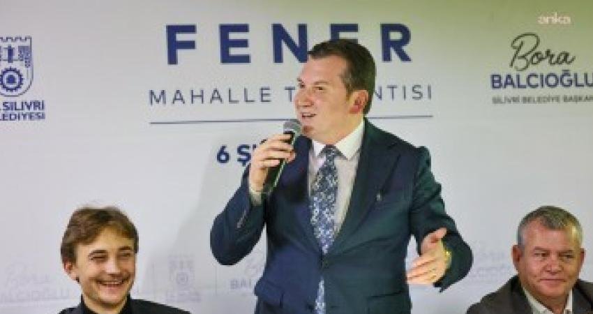 Silivri Belediye Başkanı Bora Balcıoğlu, Fener Mahallesi sakinleriyle bir araya