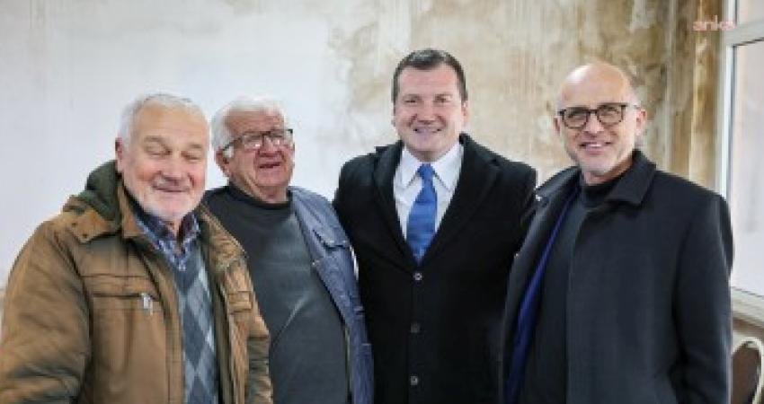 Silivri Belediye Başkanı Bora Balcıoğlu, Sahalar Mahallesi’nde Mahalle Muhtarı Serkan