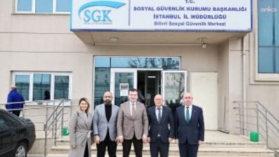 Silivri Belediye Başkanı Bora Balcıoğlu, Sosyal Güvenlik Kurumu (SGK) Müdürü