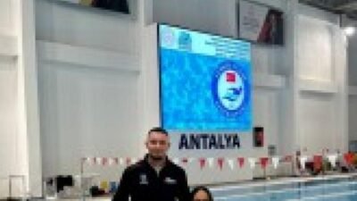 Antalya’da düzenlenen Türkiye Yüzme Federasyonu Para Yüzme ve Deaf Yüzme