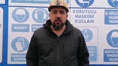Manisa'nın Soma ilçesinde bulunan Yeni Anadolu Madencilikte çalışan işçiler dün vardiya