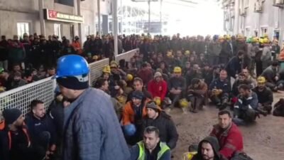 Soma’daki İmbat Madencilik işçileri, toplu iş sözleşmesinden kaynaklanan haklarını alamadıkları