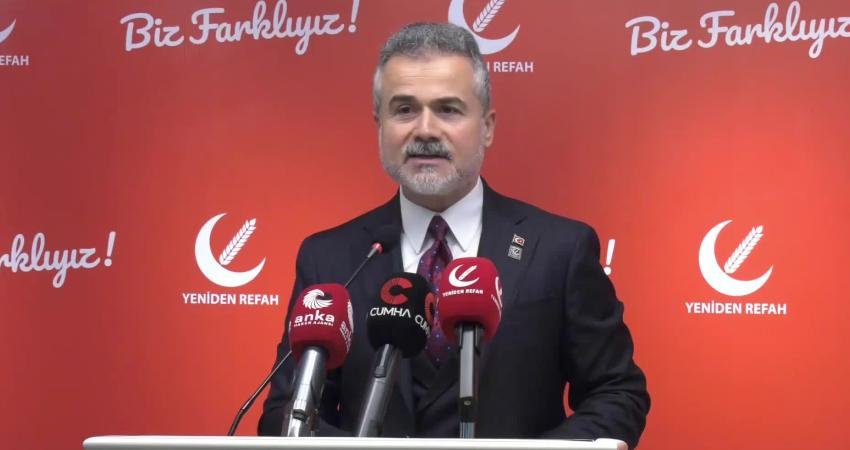 Yeniden Refah Partisi Genel Başkan Yardımcısı Suat Kılıç, "Türkiye'nin ekonomik