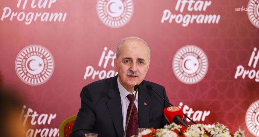 TBMM Başkanı Kurtulmuş: “Hemen ramazan sonrasında yasal düzenlemelerin gündeme gelmesinin şart olduğu kanaatindeyim” TBMM Başkanı Numan Kurtulmuş, Milli Dayanışma, Kardeşlik ve Demokrasi Komisyonu