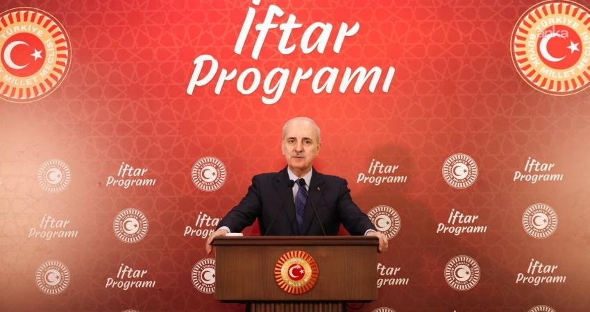 TBMM Başkanı Numan Kurtulmuş, sürecin tamamen siyasetin kontrolünde yürütüldüğünü belirterek,