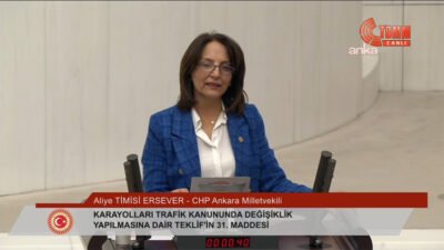 TBMM Genel Kurulu'nda görüşmeleri devam eden Karayolları Trafik Kanununda Değişiklik