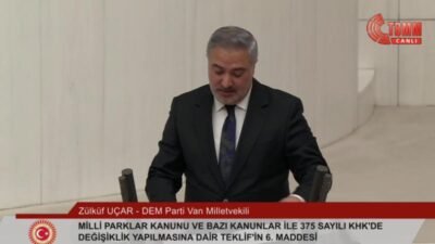 TBMM Genel Kurulu'nda Milli Parklar Kanunu ve Bazı Kanunlar ile 375