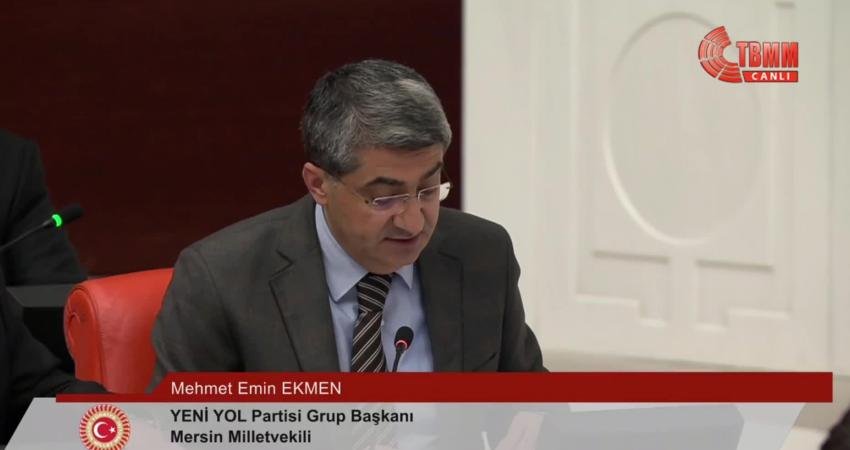 TBMM Genel Kurulu'nda konuşan AK Parti Grup Başkanvekili Abdulhamit Gül, Keçiören