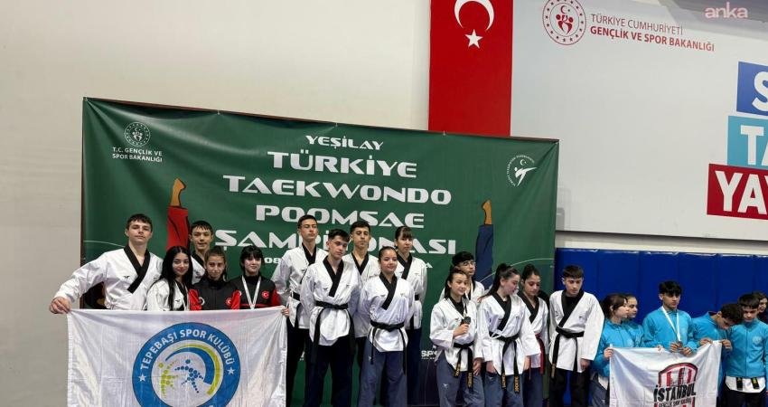 Tepebaşı Spor Kulübü Taekwondo takımı, Yeşilay Türkiye Taekwondo Poomsae Şampiyonası'ndan