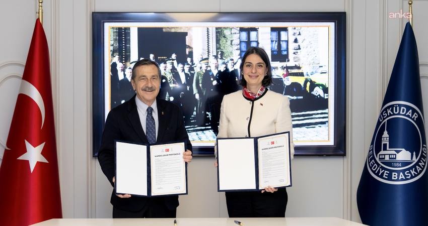 Tepebaşı Belediyesi ile Üsküdar Belediyesi arasında kardeş şehir protokolü imzalandı.