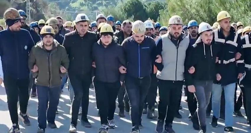 TİP Genel Başkanı Baş’tan, Polyak Madencilik işçilerinin eylemine destek: “İşçi arkadaşların direnişi, hepimiz adına verilen bir direniş” Türkiye İşçi Partisi (TİP) Genel Başkanı Erkan Baş, İzmir'in Kınık ilçesinde
