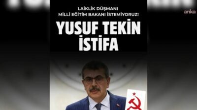 Türkiye Komünist Hareketi (TKH), Milli Eğitim Bakanı Yusuf Tekin'in "Laikliği