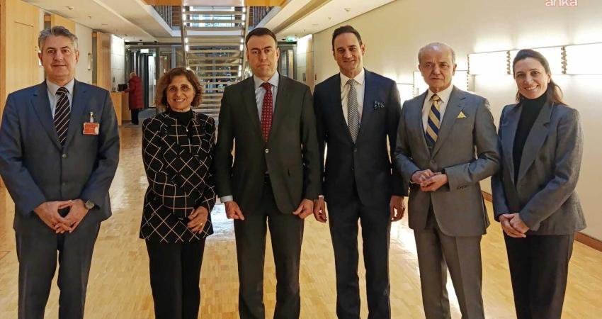 Türk Sanayicileri ve İş İnsanları Derneği (TÜSİAD) heyeti, Berlin'de gerçekleştirdiği