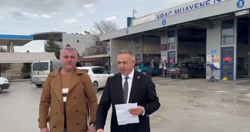 Mehmet Tahtasız: “İnsan muayenesi bile bu kadar pahalı değilken araç muayenesinden bu kadar para alınması doğru değil” CHP Çorum Milletvekili Mehmet Tahtasız, "TÜVTÜRK'ün araç muayene ücreti kredi