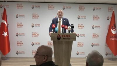 Zafer Partisi Genel Başkanı Ümit Özdağ, Akın Gürlek'in Adalet Bakanı,