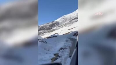 Van’ın Bahçesaray ilçesine bağlı Altındere (Arinç) Mahallesi’nde çığ düştü. Olayda