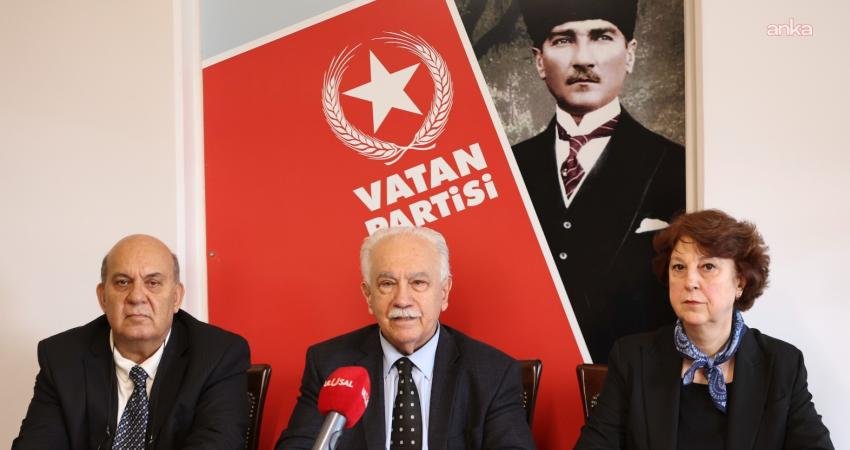 Vatan Partisi Genel Başkanı Perinçek “Kaynak Kanunu” önerisini açıkladı Vatan Partisi Genel Başkanı Doğu Perinçek, Türkiye’nin içinde bulunduğu ekonomik