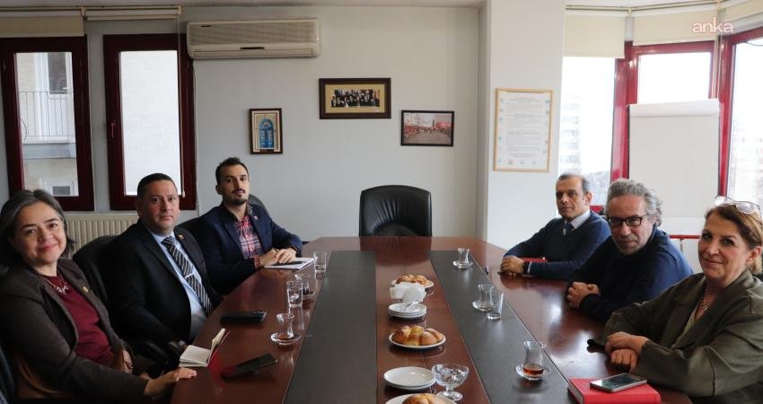 Venezuela'nın Ankara Büyükelçisi Freddy Eduardo Molina Gutierrez ve beraberindeki heyet,