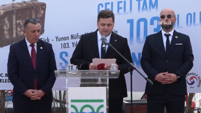 Türk-Yunan nüfus mübadelesinin 103’üncü yılında Büyükçekmece’de anma etkinlikleri düzenlendi. Mübadillerin