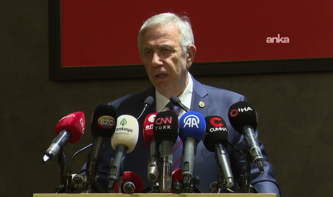 Ankara Büyükşehir Belediye (ABB) Başkanı Mansur Yavaş, CHP Ankara İl