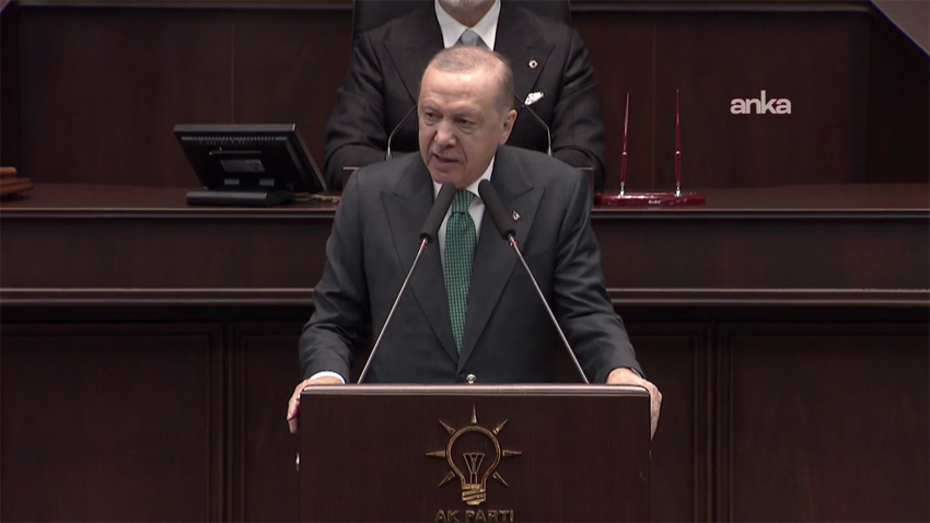 Cumhurbaşkanı ve AK Parti Genel Başkanı Recep Tayyip Erdoğan, "Lafa