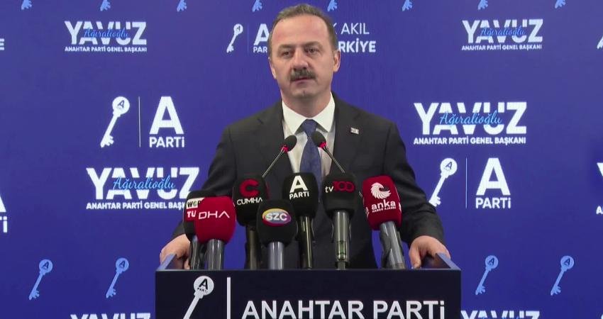 Anahtar Parti Genel Başkanı Yavuz Ağıralioğlu, "Öcalan terör örgütünün lideridir.