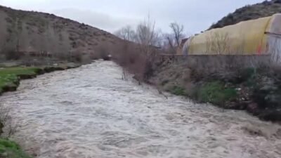 Yozgat’ta uzun süredir yaşanılan kuraklık sonrasın düşen yağışlar, bazı bölgelerde