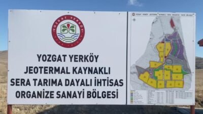 Yozgat’ın Yerköy ilçesinde yıllardır boşa akan sıcak suyun tarımsal üretimde