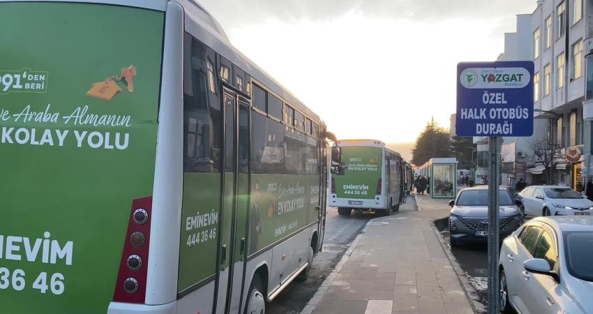 Yozgat’ta şehir içi yolcu taşıma ücreti 25 liradan 30 liraya,