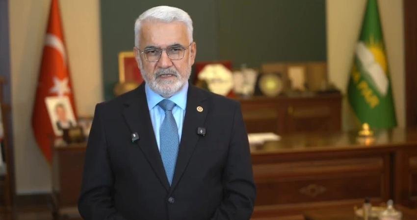 Zekeriya Yapıcıoğlu: Ramazan-ı Şerif’imiz mübarek olsun HÜDA PAR Genel Başkanı Zekeriya Yapıcıoğlu, Ramazan ayı dolayısıyla bir