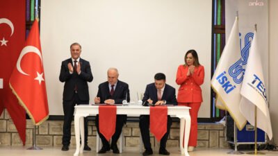 İBB Başkanvekili Nuri Aslan, İSKİ ve TESKİ arasında imzalanan protokol