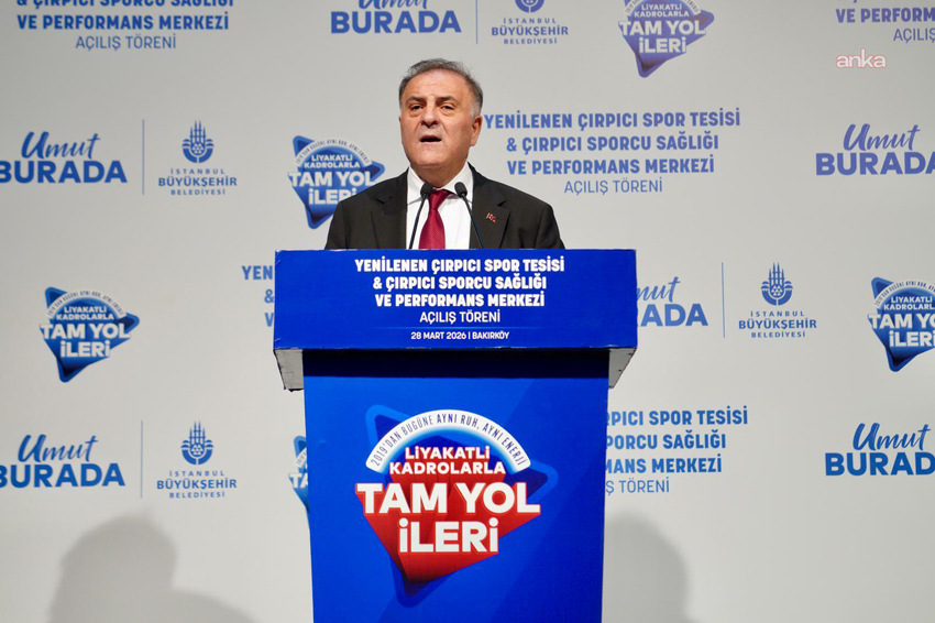 İBB Başkanvekili Nuri Aslan: “Hedefimiz İstanbul’un her köşesinde umudu daima büyütmektir” İstanbul Büyükşehir Belediye (İBB) Başkanvekili Nuri Aslan, yenilenen Çırpıcı Spor