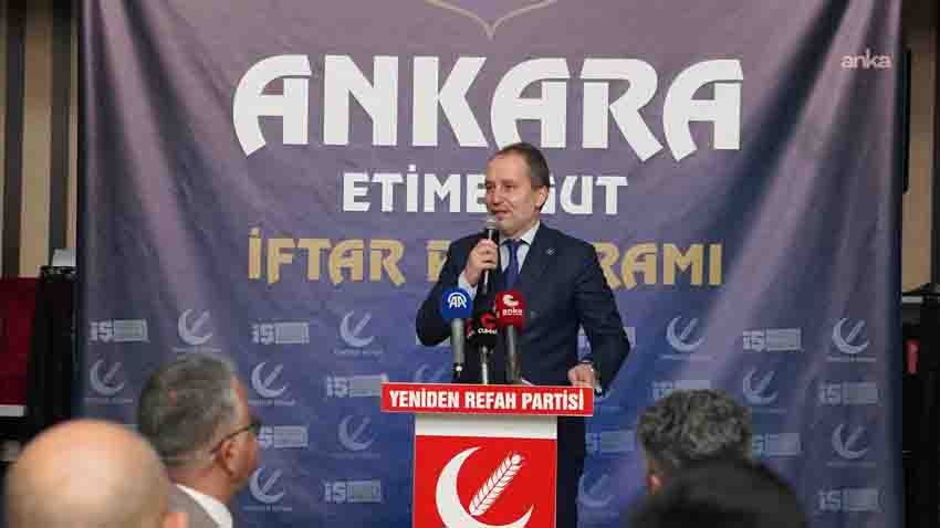 Fatih Erbakan: Erbakan Hoca iktidarda kalabilseydi bugün o D8, D60 haline gelmiş olacaktı ve biz bugün İran’da, Gazze’de, Suriye’de, Sudan’da, Yemen’de bu felaketleri konuşmuyor olacaktık Yeniden Refah Partisi Genel Başkanı Fatih Erbakan, Etimesgut İlçe Başkanlığı'nın düzenlediği