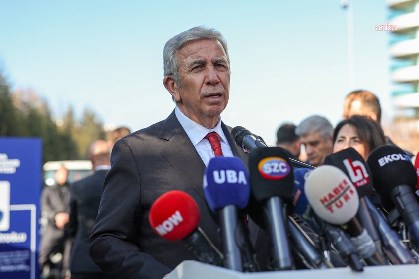 Ankara Büyükşehir Belediye (ABB) Bakanı Mansur Yavaş, "49 noktada hizmet