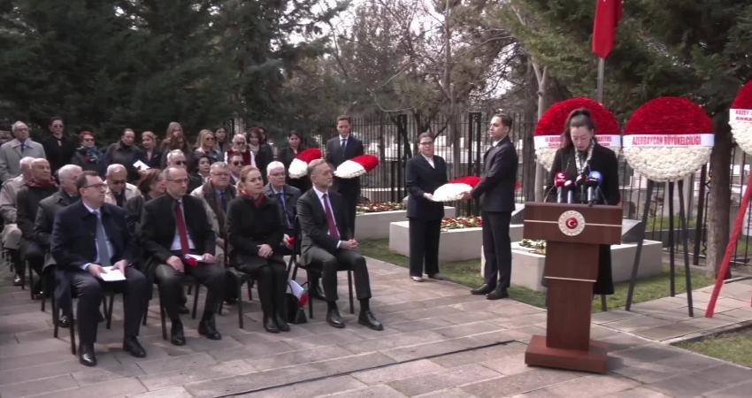 Dışişleri Bakanlığı, 18 Mart Çanakkale Zaferi ve Şehitleri Anma Günü dolayısıyla