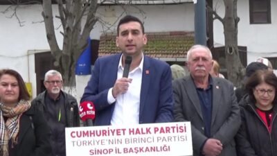 CHP Sinop İl Başkanı Aykut Cem Yalçınkaya, İstanbul Büyükşehir Belediye