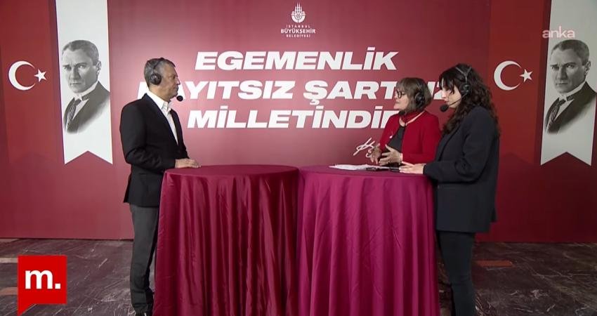 CHP Genel Başkanı Özgür Özel, Adalet Bakanlığı'ndaki atamalara ilişkin "Şimdi