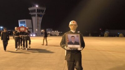 Ağrı’nın Doğubeyazıt ilçesinde askeri aracın devrilmesi sonucu şehit olan Piyade