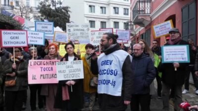 "Eşit işe eşit ücret" istemiyle 51 gün önce Özel İtalyan Lisesi’nde