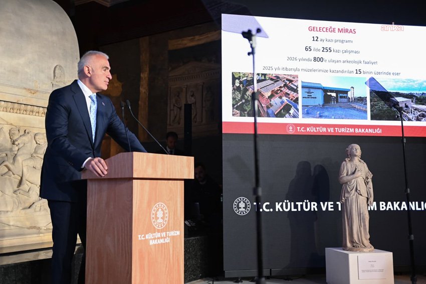 Kültür ve Turizm Bakanı Nuri Ersoy, 13 bin 451 eserin yeniden