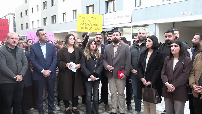 CHP İzmir İl Gençlik Kolları, Bakırçay KYK Kız Öğrenci Yurdu’nda