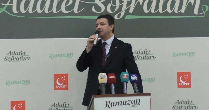 Saadet Partisi Genel Başkanı Mahmut Arıkan, ABD ve İsrail'in İran'a