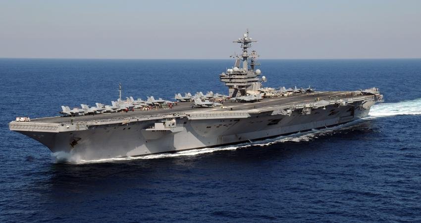 ABD’nin dev uçak gemisi USS George H.W. Bush Orta Doğu’ya konuşlanıyor ABD medyasında yer alan haberlerde ABD Donanması’na ait USS George