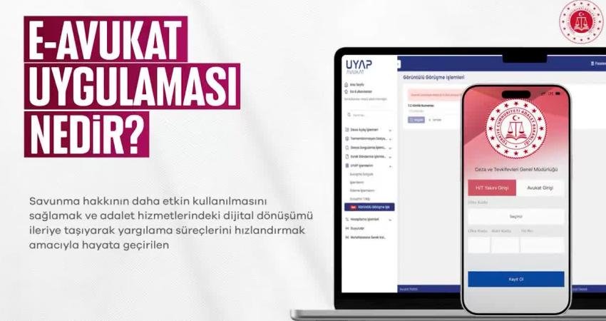 Adalet Bakanı Akın Gürlek, adalet hizmetlerinde dijital dönüşüm sürecinin geliştirilmeye