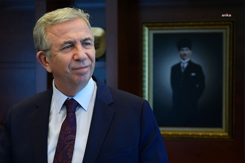 Ankara Büyükşehir Belediye Başkanı Mansur Yavaş, Ulus Çıkrıkçılar Yokuşu’nda "sokak