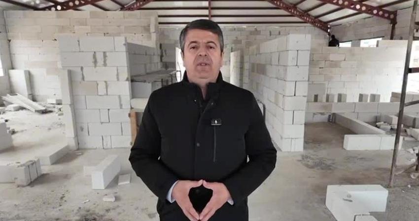 Adıyaman Belediye Başkanı Abdurrahman Tutdere, Sümerevler Mahallesi’nde yapımı devam eden