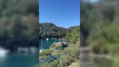 Muğla Büyükşehir Belediye Başkanı Ahmet Aras, Göcek’te sit alanında yapılmak
