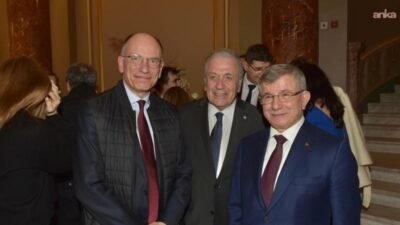 Gelecek Partisi Genel Başkanı Ahmet Davutoğlu, Bükreş'te eski İtalya Başbakanı