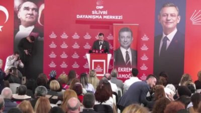 CHP Silivri Dayanışma Merkezi’nde ADA 29. buluşmasında konuşan Dilek Kaya